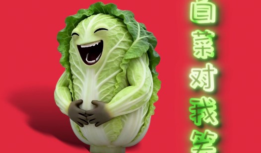白菜对我笑是什么梗？什么意思？
